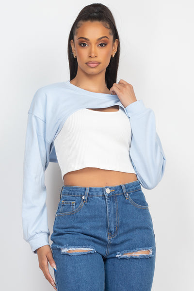 Crop Bolero Shrug