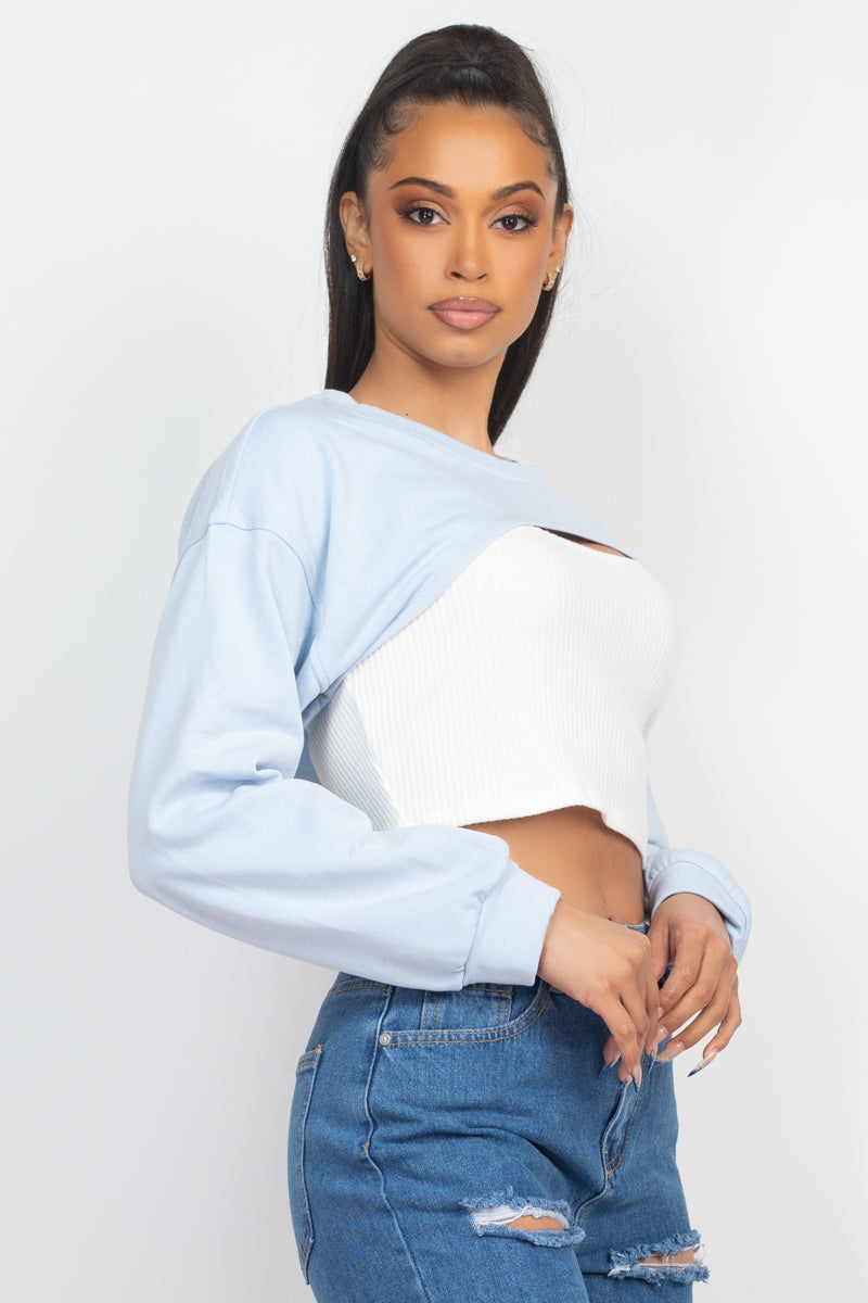 Crop Bolero Shrug