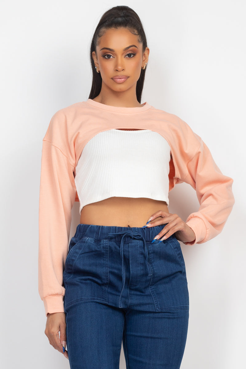 Crop Bolero Shrug