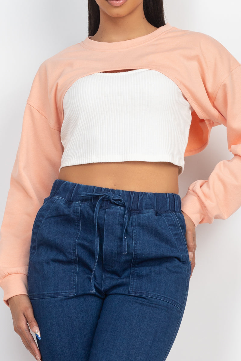 Crop Bolero Shrug