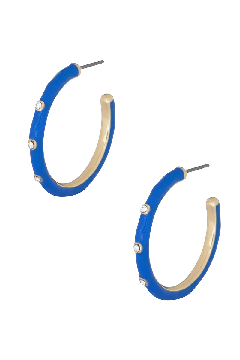 Color Pop Hoop Earrings