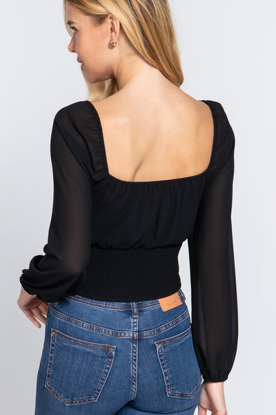 Anastasia Ruched Corset Top