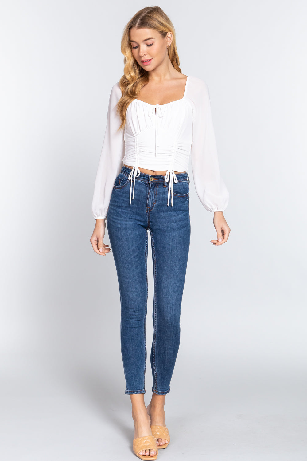 Anastasia Ruched Corset Top