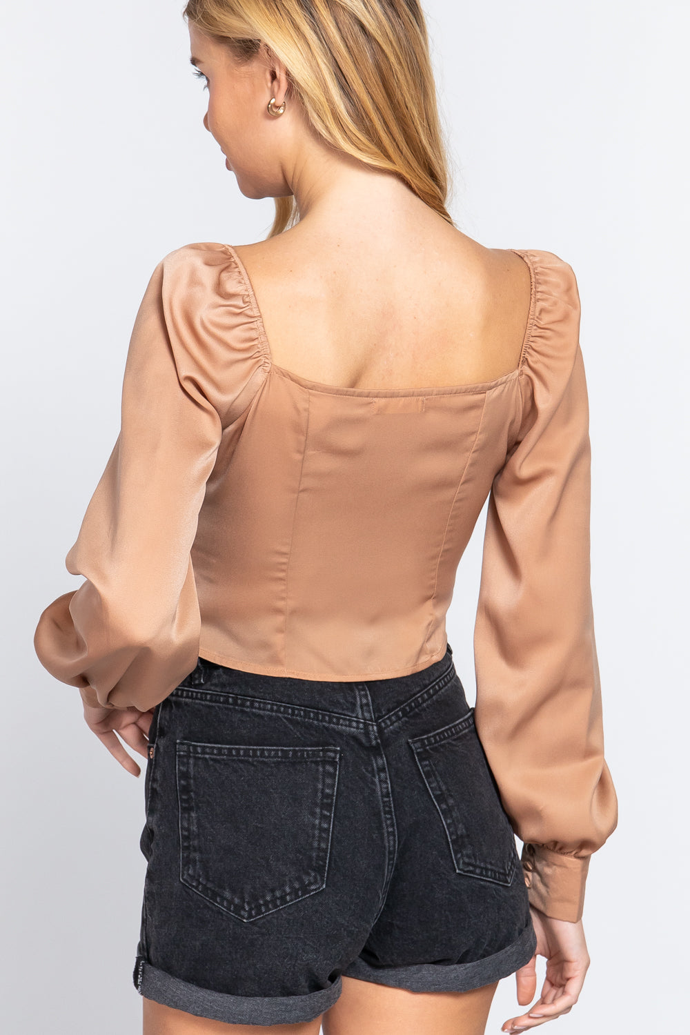 Sweetheart Satin Top