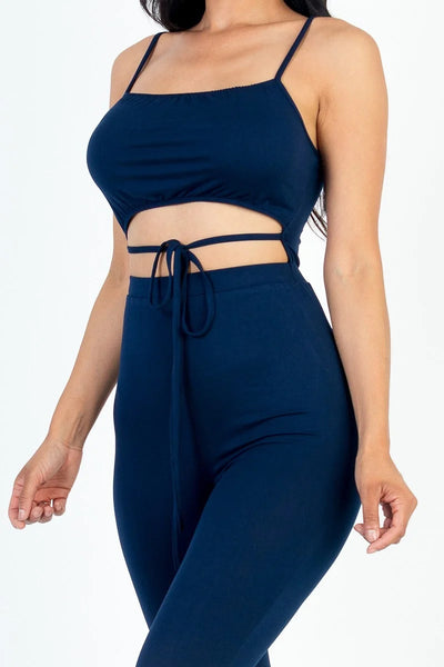 Sporty Cut Out Jumpsuit