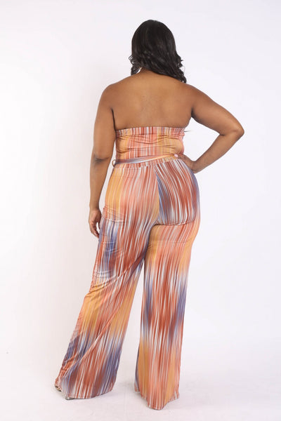 Sasha Abstract Tube Romper