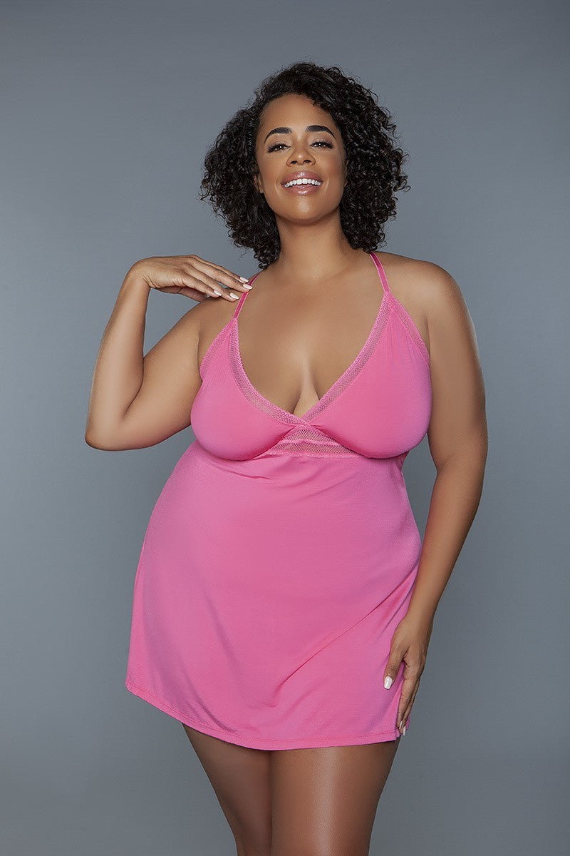 pink babydoll lingerie dress Plus Sexy Babydoll Lingerie – Pink Famous