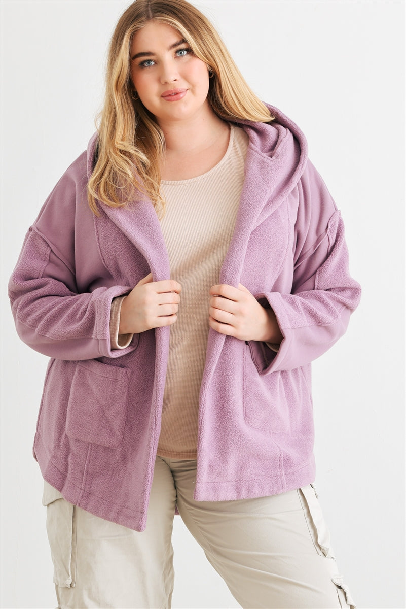 Soft Hooded Cardigan Jacket