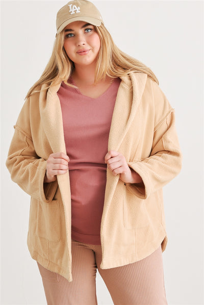 Soft Hooded Cardigan Jacket