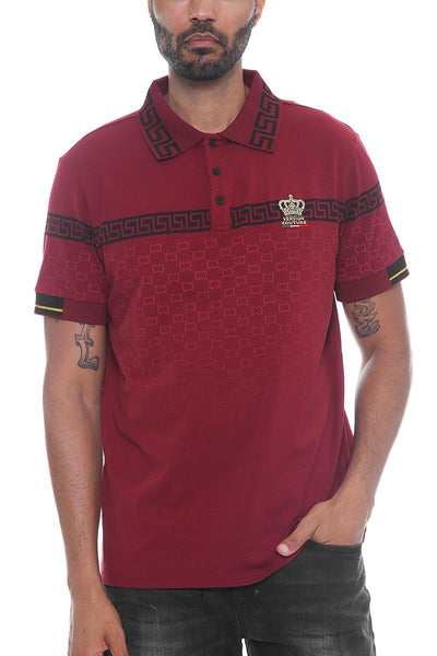 Men's Button Down Polo Shirt