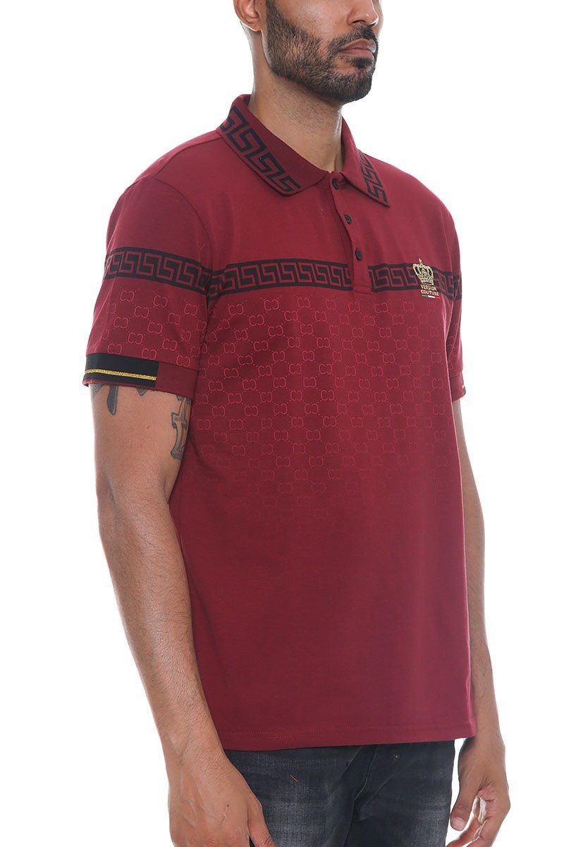 Men's Button Down Polo Shirt