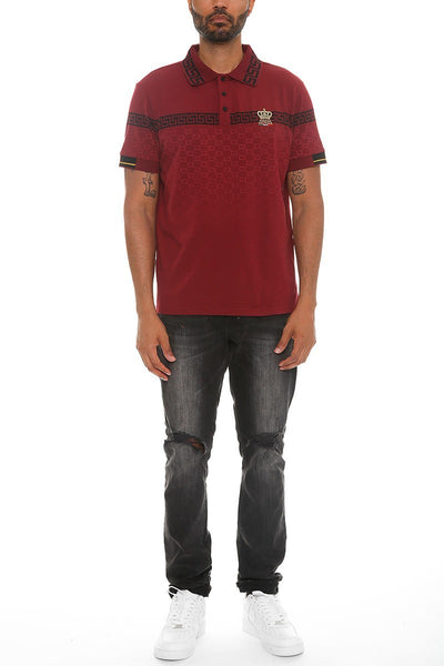 Men's Button Down Polo Shirt