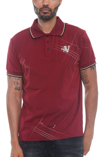 Men's Button Down Polo Shirt