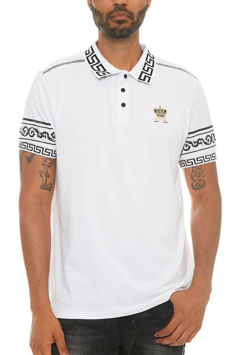 Men's Button Down Polo Shirt