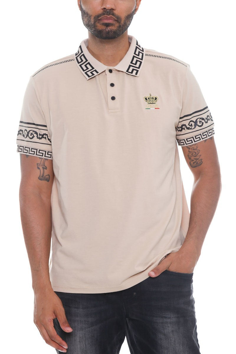 Men's Button Down Polo Shirt