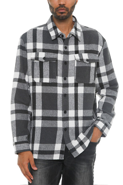 Men's Checkered Soft Flannel