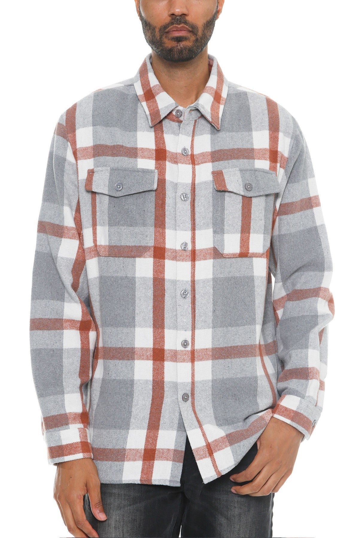 Men's Checkered Soft Flannel