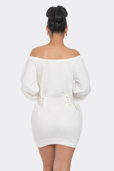 Olivia Off Shoulder Mini Dress