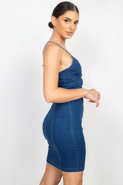 Denim Cami Dress