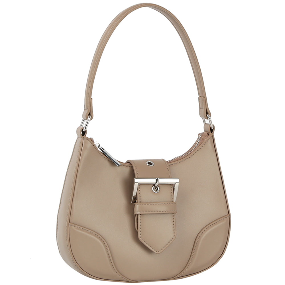 Fashion Curve Handle Shoulder Bag