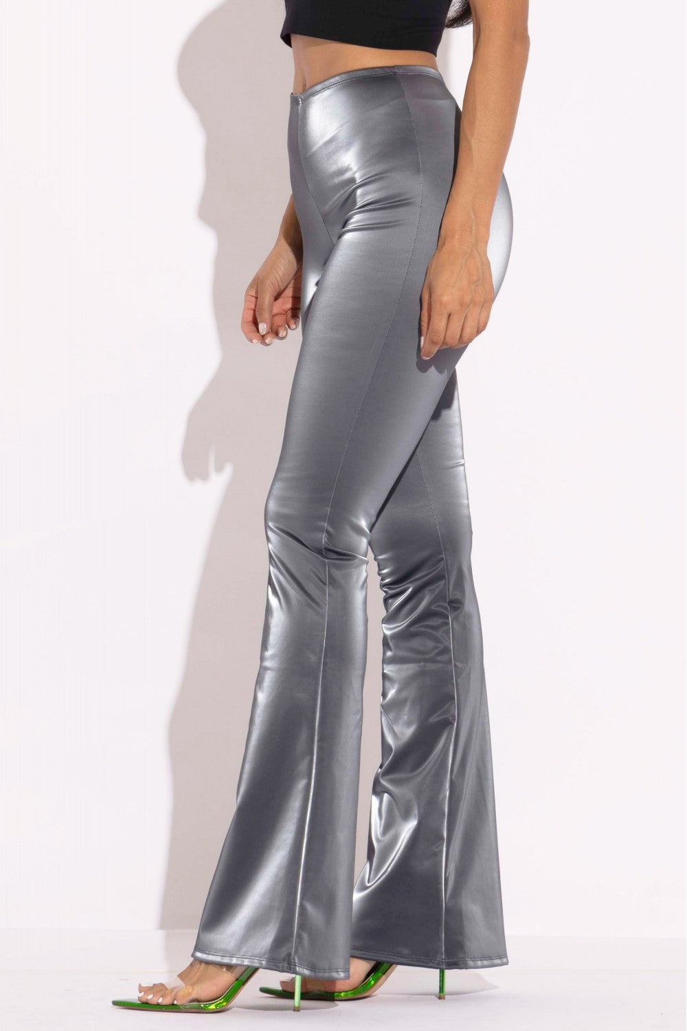 Velvet Flare Pants