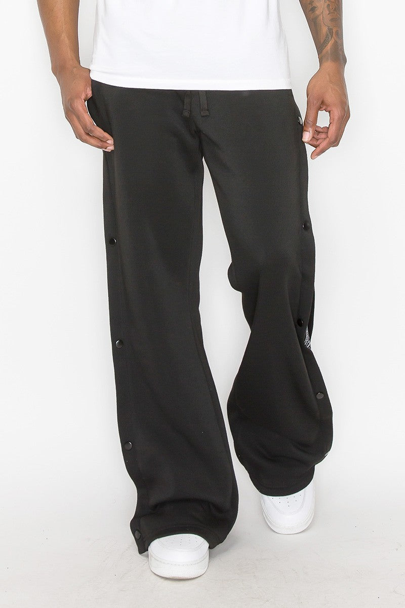 Men's Flared Bandana Fleece Pants