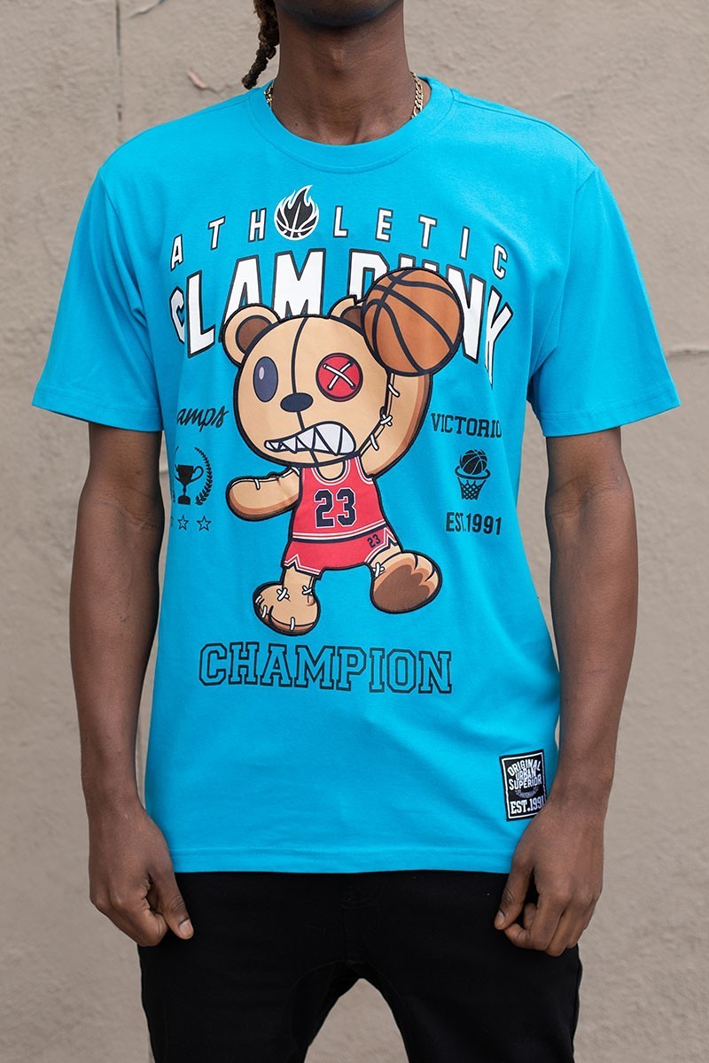 Men's Slam Dunk Teddy T-shirts