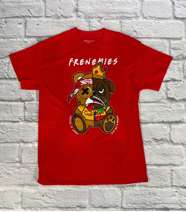 Frenemies Teddy Bear Graphic Tee